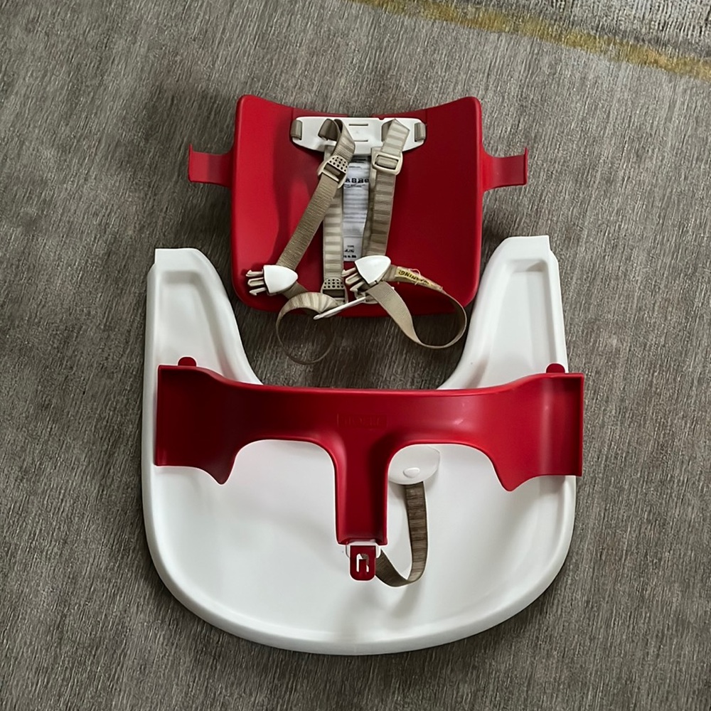 Tripp Trapp baby set & tray.